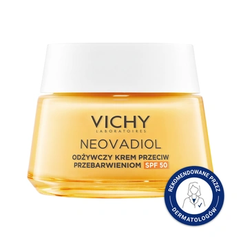 VICHY NEOVADIOL POSTMENOPAUZA Odżywczy Krem na dzień przeciw przebarwieniom SPF50, 50 ml