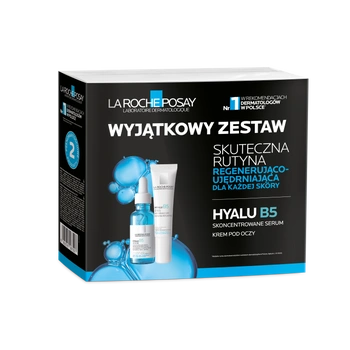 La Roche-Posay Zestaw Hyalu B5: Serum Przeciwzmarszczkowe + Krem Pod Oczy
