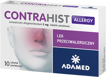 CONTRAHIST ALLERGY 5 mg, 10 tabletek