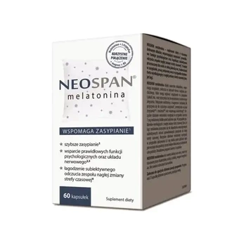 Neospan Melatonina,60 kapsułek