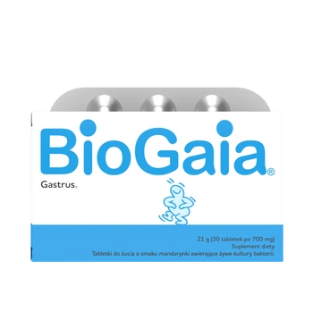 BIOGAIA GASTRUS x 30 tabletek do żucia