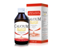 Calcium HASCO syrop truskawka 150ml