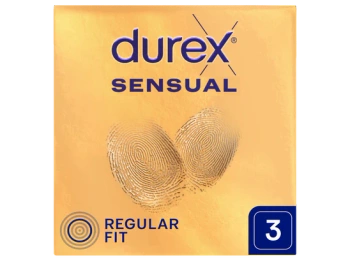 Durex Sensual Prezerwatywy supercienkie, 3 sztuki