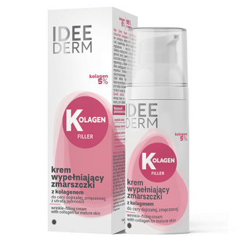 Idee Derm Krem wypełniający zmarszczki z kolagenem, 50 ml 5%