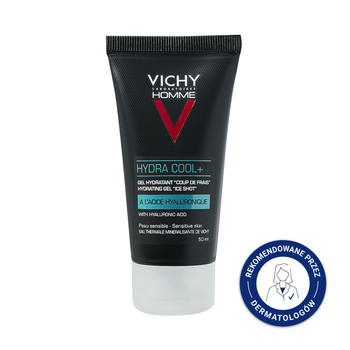 VICHY HOMME HYDRA COOL+ Żel nawilżający, 50 ml