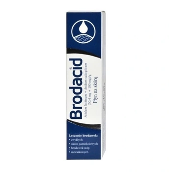 Brodacid płyn na brodawki, 8g