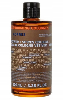 Korres Achillea Men Vetiver + Spices Woda kolońska, 100 ml