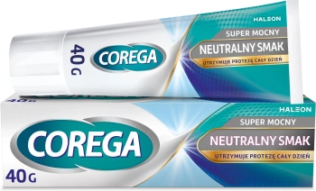 Corega Super Mocny Krem Neutralny Smak, 40g
