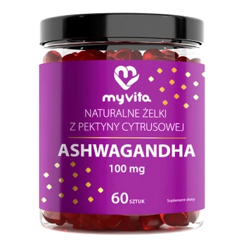 MyVita Ashwagandha żelki, 60 sztuk