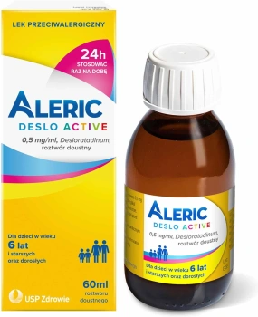 ALERIC DESLO ACTIVE 0,5 mg/ml roztwór doustny 60 ml