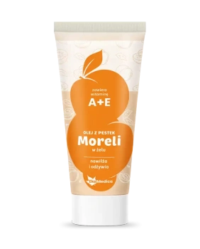 EkaMedica Olej z pestek moreli w żelu, 200 ml