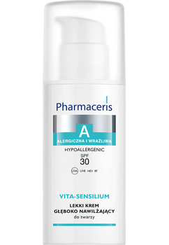 Pharmaceris A Vita-Sensilium Lekki krem głęboko nawilżający SPF 30, 50 ml