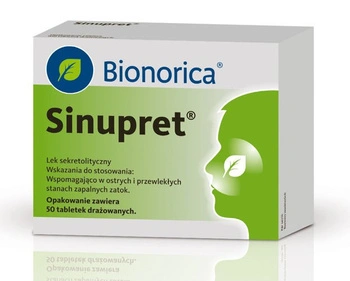 SINUPRET  50 drażetek