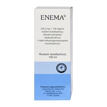 ENEMA roztwór doodbytniczy 150 ml