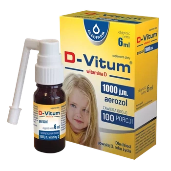 D-Vitum 1000 j.m. Aerozol, 6 ml