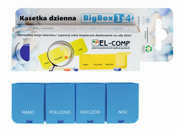 EL-COMP Kasetka dzienna BigBox 1x4