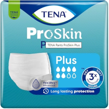 TENA Pants ProSkin Plus Majtki chłonne M, 30 sztuk 