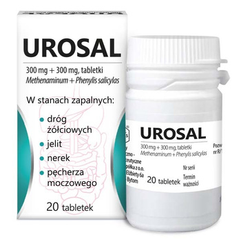 UROSAL 20 tabletek
