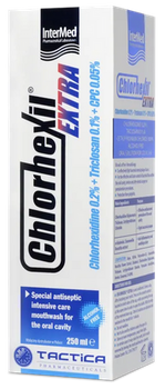 CHLORHEXIL EXTRA Płyn do płukania jamy ustnej, 250ml 