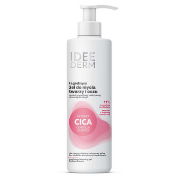 Idee Derm Łagodzący żel do mycia twarzy i oczu, 220 ml