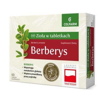 Berberys, 60 tabletek