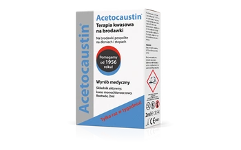 Acetocaustin Terapia kwasowa na brodawki, 2 ml