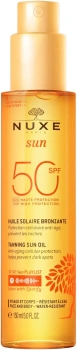 NUXE SUN Olejek do opalania twarzy i ciała SPF50, 150ml