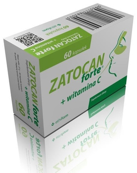 ZATOCAN FORTE + Witamina C, 60 kapsułek