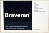 BRAVERAN x 8 tabletek