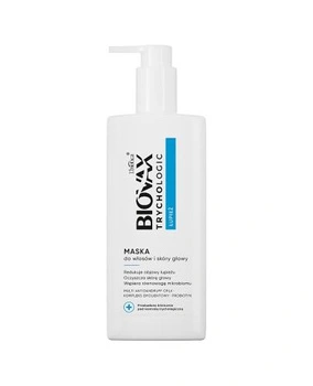 Biovax Trychologic Maska do włosów i skóry głowy łupież, 200 ml