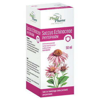 SUCCUS ECHINACEAE PHYTOPHARM płyn doustny, 50 ml