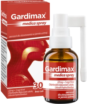 Gardimax medica spray aerozol, 30 ml