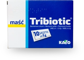 TRIBIOTIC maść 1 g x 10 saszetek