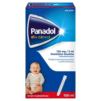 Panadol dla dzieci 120mg/5ml Zawiesina doustna, 100 ml