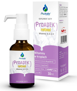 Avitale, ProADEK Retinol, krople doustne 30 ml