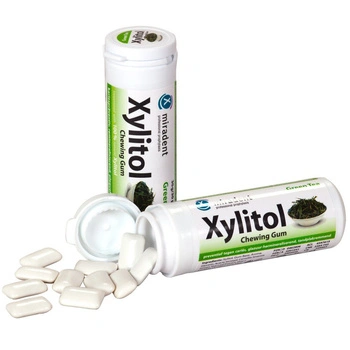 Xylitol Guma do żucia z ksylitolem o smaku zielonej herbaty, 30 sztuk