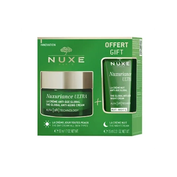 Nuxuriance Ultra Globalny krem ​​przeciwzmarszczkowy, 50 ml + Globalny krem ​​przeciwzmarszczkowy na noc, 5 ml