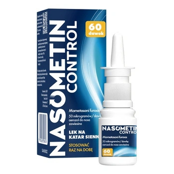 Nasometin Control 50 μg/dawkę, aerozol do nosa, 60 dawek