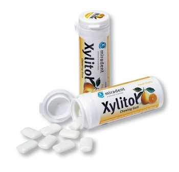 Xylitol Guma do żucia z ksylitolem o smaku owoców cytrusowych, 30 sztuk