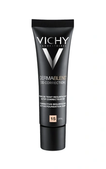 VICHY DERMABLEND KOREKTA 3D Podkład wyrównujący powierzchnię skóry odcień 15 opal,30 ml