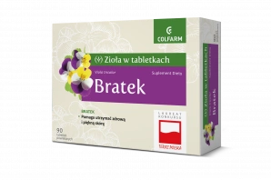 BRATEK x 90 tabletek powlekanych