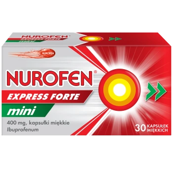 Nurofen Express Forte Mini 400 mg, 30 mini kapsułek