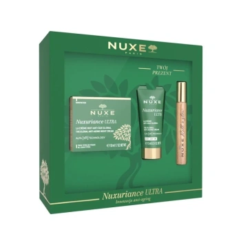 Nuxe Nuxuriance Ultra Zestaw Krem na noc 50ml + Krem na dzień 15 ml + Olejek z drobinkami roll-on 8 ml