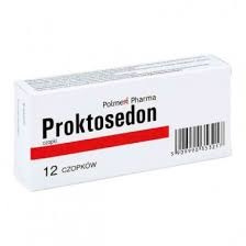 Proktosedon (Proctosone) x 12 czopków