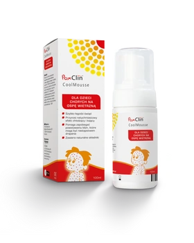 POXCLIN COOLMOUSSE pianka dla dzieci chorych na ospę wietrzną 100 ml