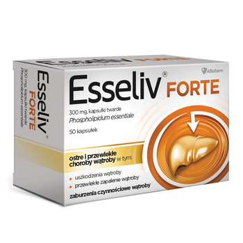 ESSELIV FORTE 300 mg x 50 kapsułek 