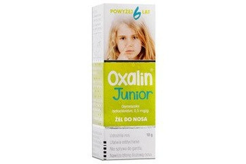 OXALIN JUNIOR żel do nosa 