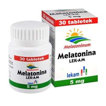 MELATONINA LEK-AM 5 mg x 30 tabletek