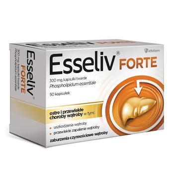 ESSELIV FORTE 300 mg x 50 kapsułek 