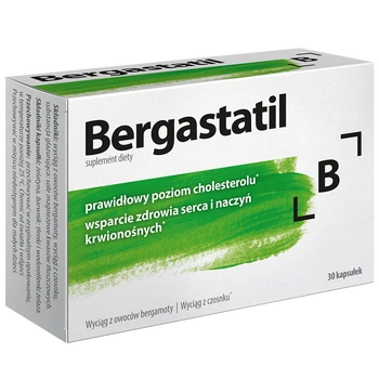 Bergastatil, 30 kapsułek twardych